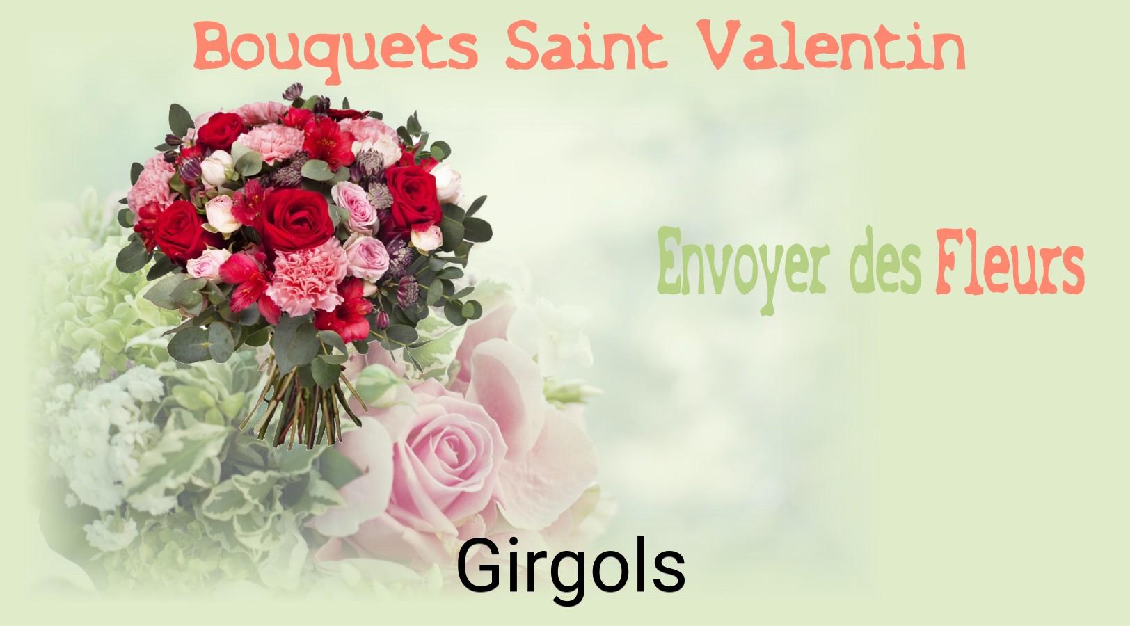 Roses de Saint-Valentin livrées à Girgols